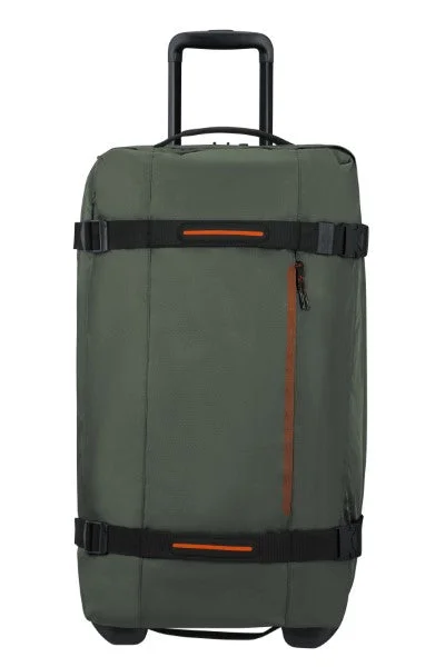 Travel - Size Toiletry Bottles with Leak - Proof Caps in ClearAmerican Tourister Urban Track 68cm 2-Wheel Medium Duffle