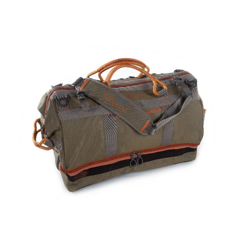 Hanging Travel Toiletry Bags with Multiple Pockets in TealCimarron Wader Duffel - Sand