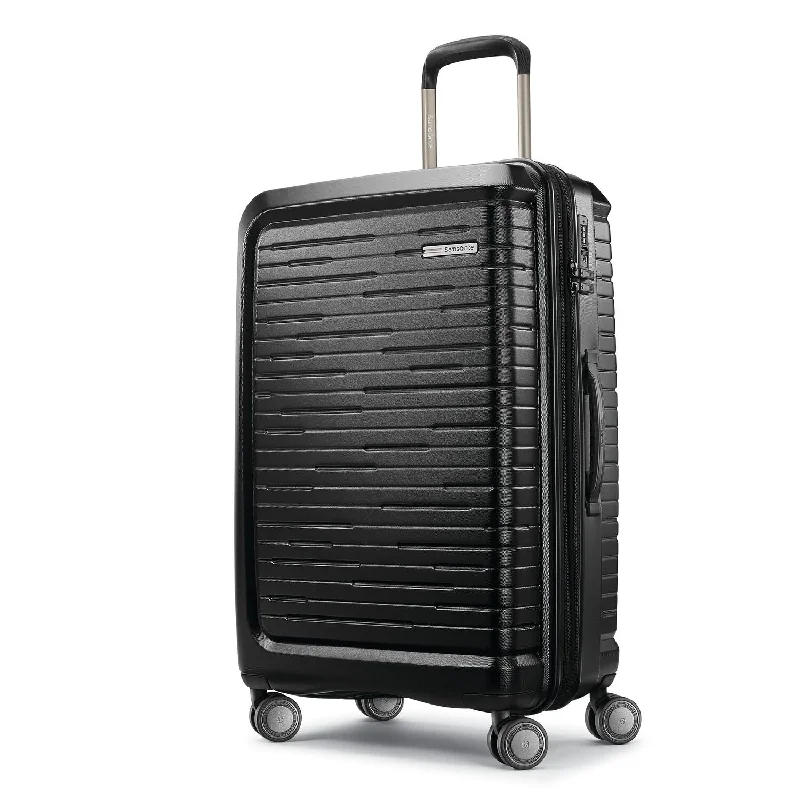 Travel - Size Toiletry Bottles with Leak - Proof Caps in ClearSamsonite Silhouette 16 Hardside Medium Expandable Spinner