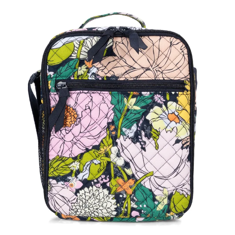 Travel Jewelry Organizers in Velvet with Multiple Compartments in PurpleVera Bradley Deluxe Lunch Bunch Bloom Floral