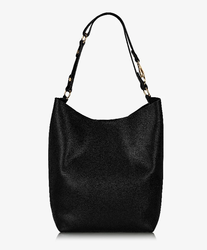 Pvc Shoulder Bag in Clear with Glitter for a Fun and Modern LookAddison Hobo