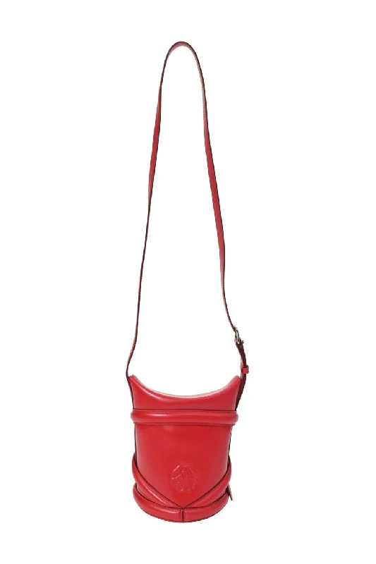 Suede Shoulder Bag in Pink with Tassel Accents for Casual Outings[WB7309] Alexander McQueen | Cross-Body Bag