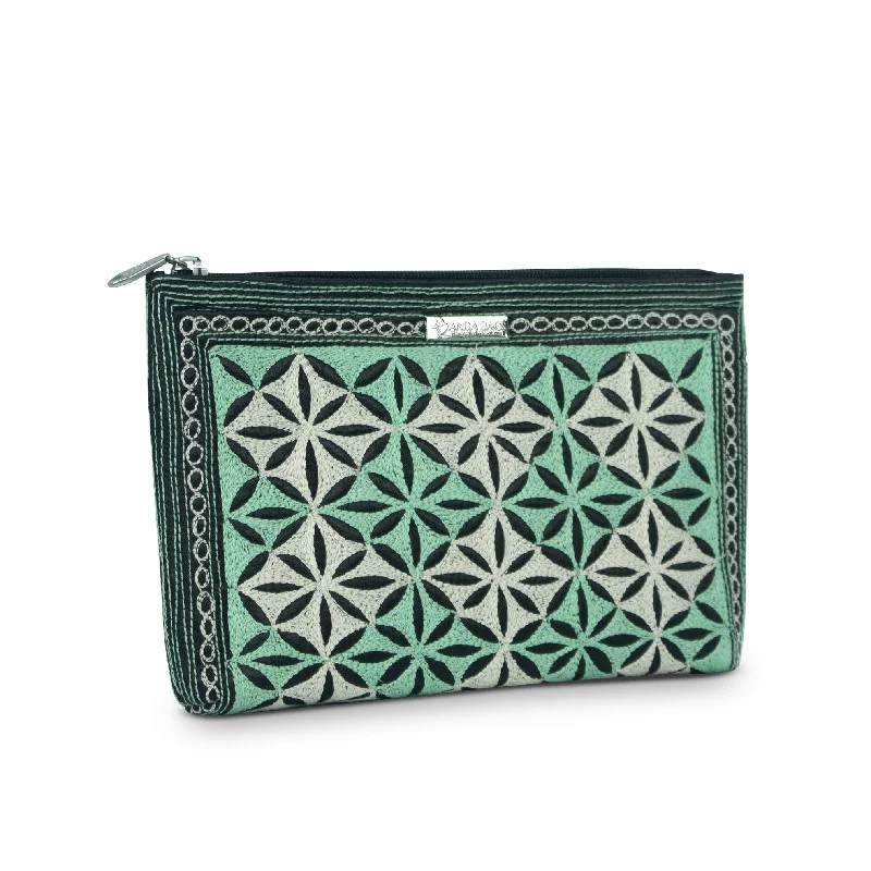 Geometric - Patterned PVC Evening Bag in Multicolor for Trendy Nights OutAsri Cosmetic Case