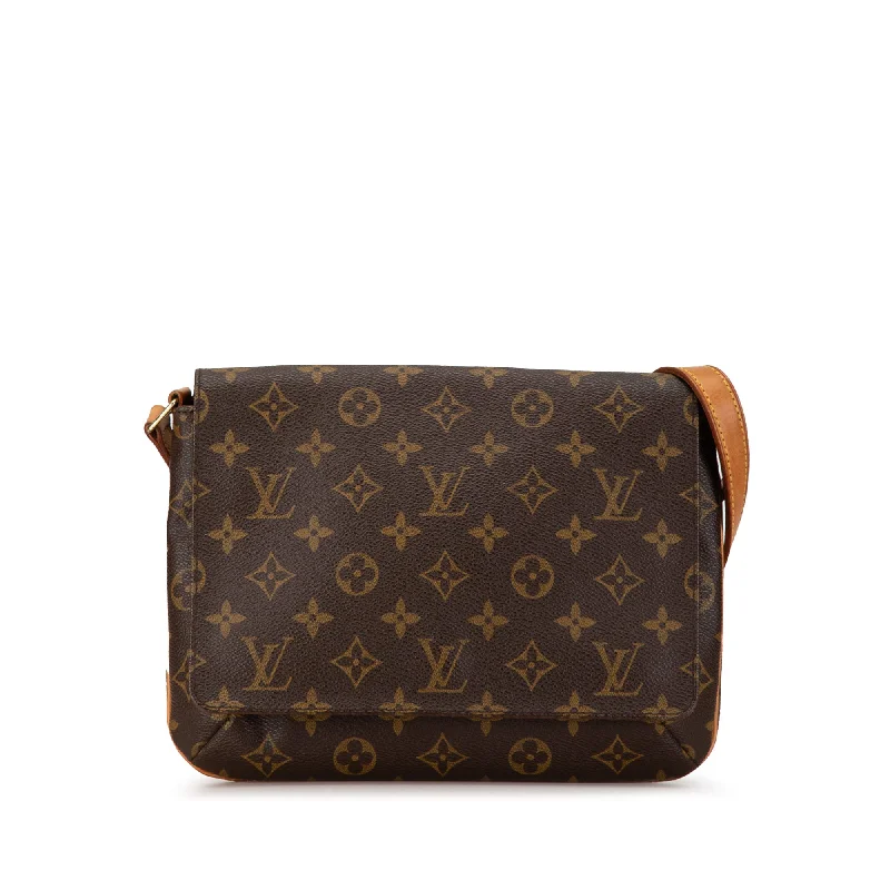 Shoulder Bag with Geometric Pattern in Multicolor for a Contemporary StyleBrown Louis Vuitton Monogram Musette Tango Short Strap Shoulder Bag