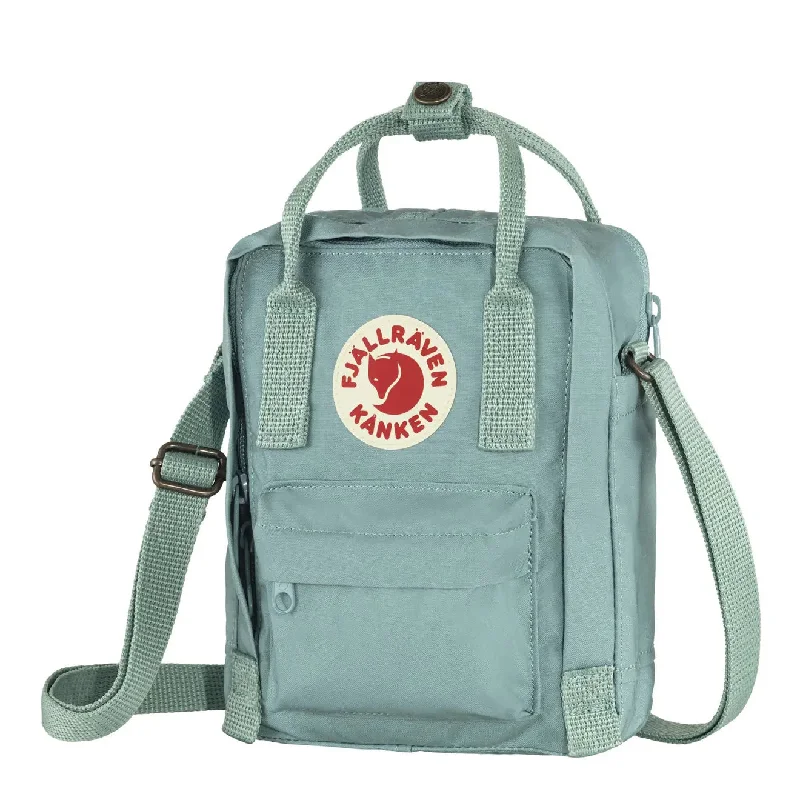 Canvas and Leather Combo Shoulder Bag in Tan for a Rustic LookFjallraven Kanken Sling Sky Blue