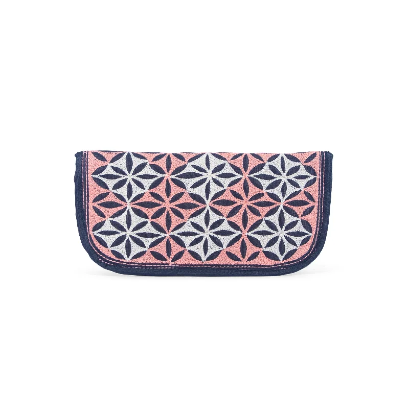 Geometric - Patterned PVC Evening Bag in Multicolor for Trendy Nights OutGusi Sunglasses Case