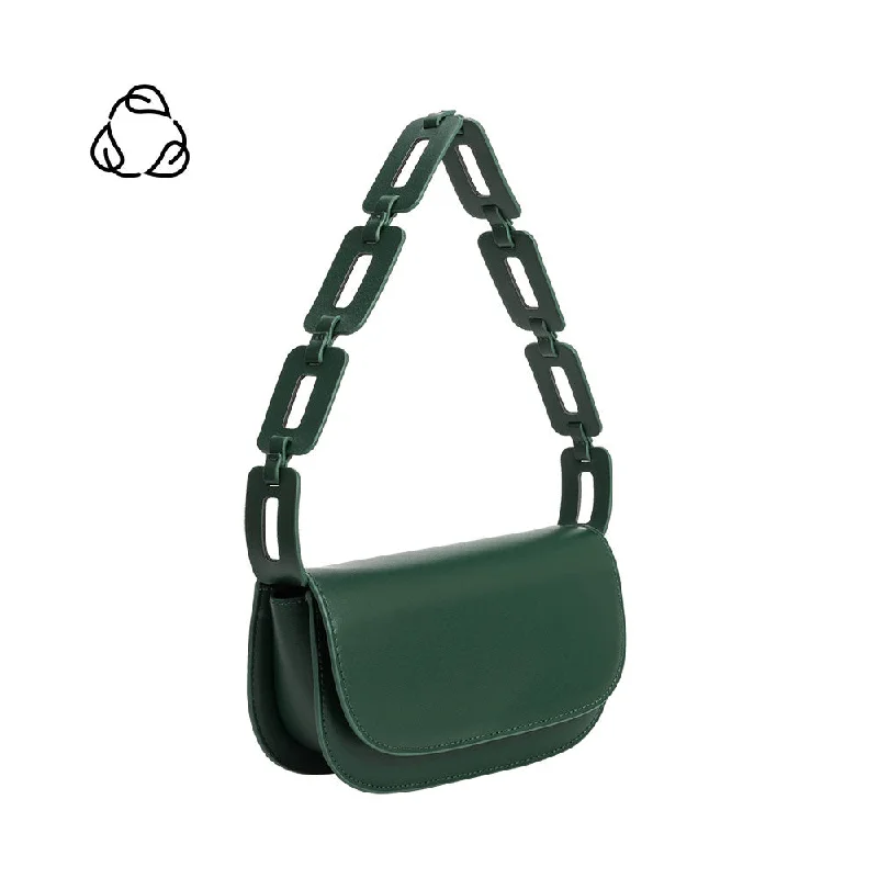 Metallic Shoulder Bag in Gold for Special OccasionsInez Green Recycled Vegan Shoulder Bag