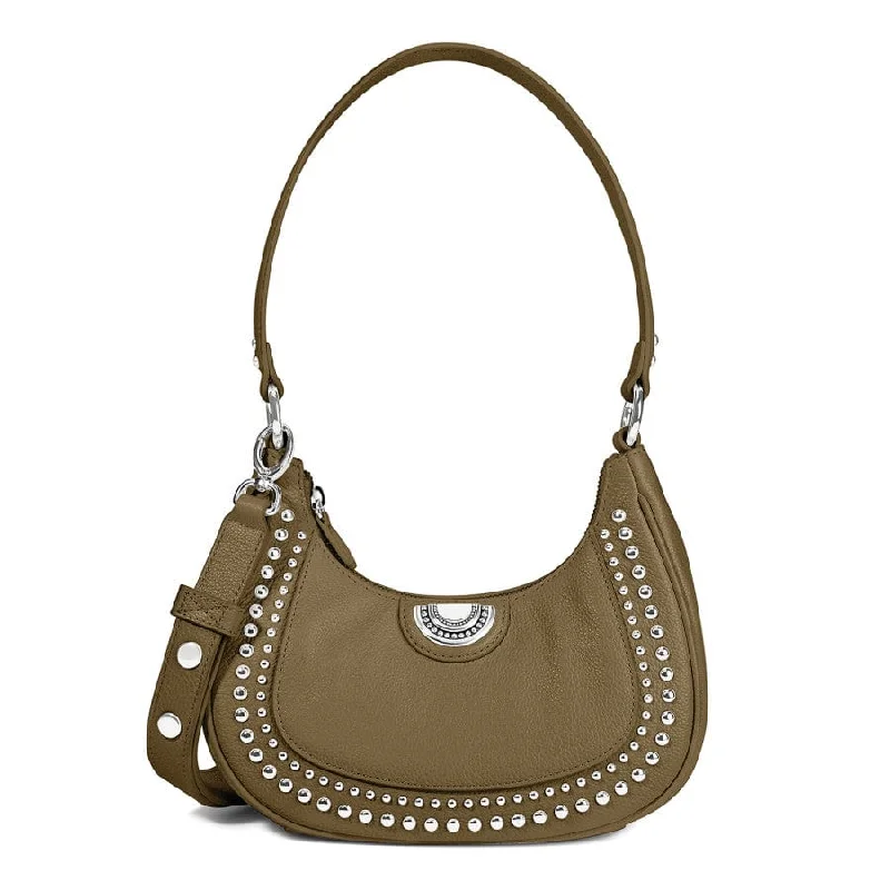 Pvc Shoulder Bag in Clear with Glitter for a Fun and Modern LookJem Convertible Shoulderbag