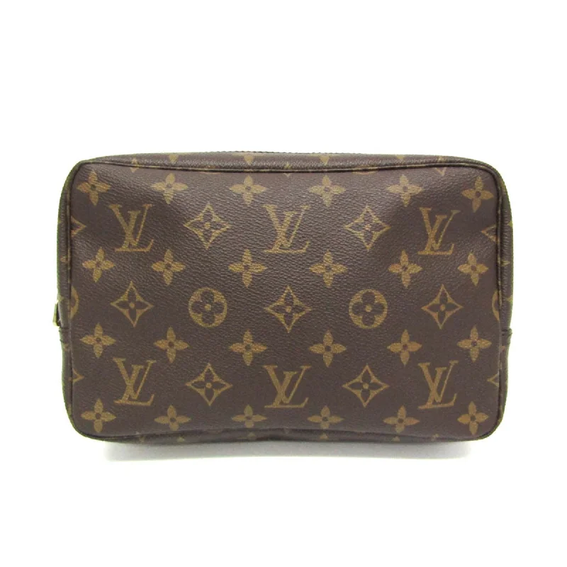 Large Sequin Clutch in Gold for Red - Carpet EventsLouis Vuitton Trousse De Toilette  Canvas Clutch Bag (Pre-Owned)