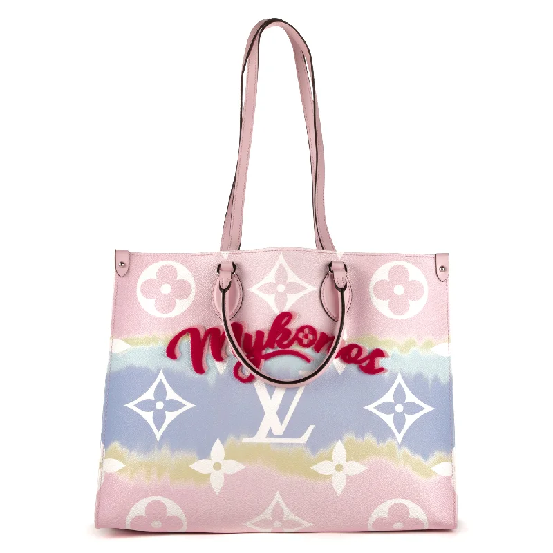 Women's Shoulder Bag with Adjustable Strap in Pink for ComfortLtd Ed. OnTheGo Mykonos