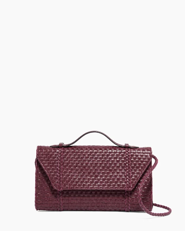 Plus - size Women's Crossbody Bag in Burgundy for Ample StorageChelsea Convertible Clutch