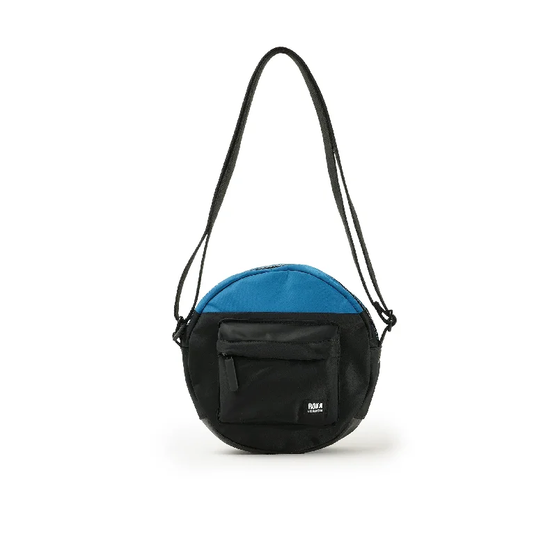 Women's Crossbody Bag with RFID - Blocking Pocket in Black for Safe TravelCreative Waste Paddington B Black / Seaport Recycled Nylon