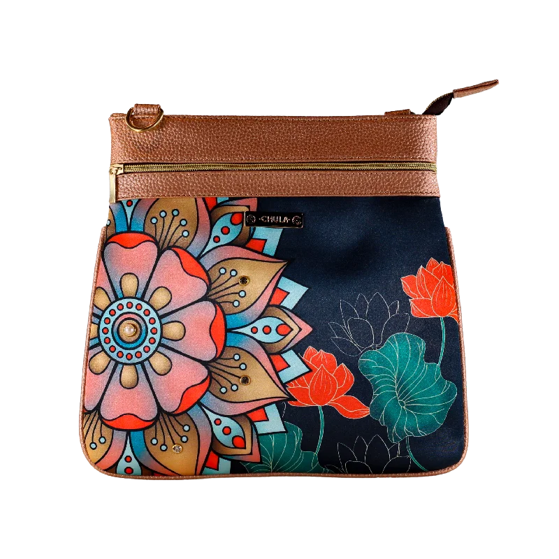 Geometric - Printed PVC Crossbody Bag in Multicolor for Trendy Street StyleMandala Lirius - Lia