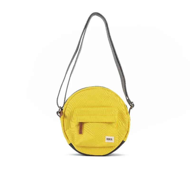 Geometric - Printed PVC Crossbody Bag in Multicolor for Trendy Street StylePaddington B Custard Recycled Canvas