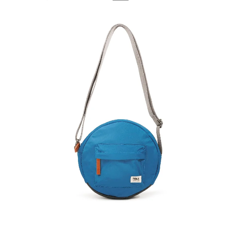 Leather - Trimmed Denim Crossbody Bag in Blue for a Vintage - Inspired LookPaddington B Seaport Recycled Nylon