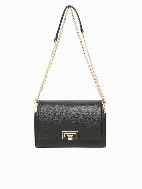 Metallic Crossbody Bag in Silver for New Year's Eve and Special CelebrationsSolielle Crossbody Bag